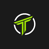 Letter TT T,T icon logo vector
