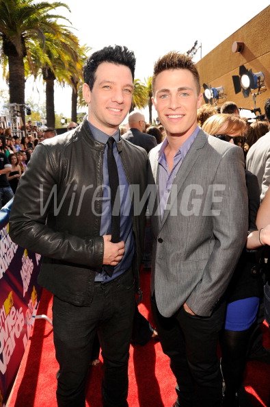 Musician JC Chasez and actor...