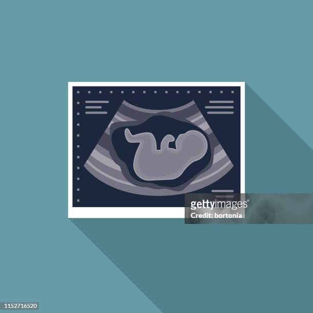 ilustrações de stock, clip art, desenhos animados e ícones de ultrasound pregnancy icon - gravidez
