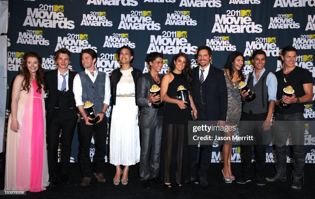 2011 MTV Movie Awards - Press Room
