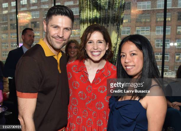 Editor in Chief of PEOPLE, Dan Wakeford, actress Vanessa Bayer and Entertainment Weekly Features Editor, Clarissa Cruz attend as PEOPLE &...