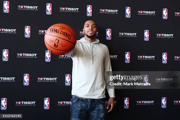 Sterling Brown attends the Tissot 2019 NBA Finals Party at the Overseas Passenger Terminal on May 31, 2019 in Sydney, Australia.