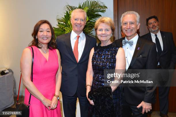 Beatrice Lovett, Phillip Lovett, Mary Farrell and Dr. Howard Fillit attend the Alzheimer's Drug Discovery Foundation Thirteenth Annual Connoisseur's...