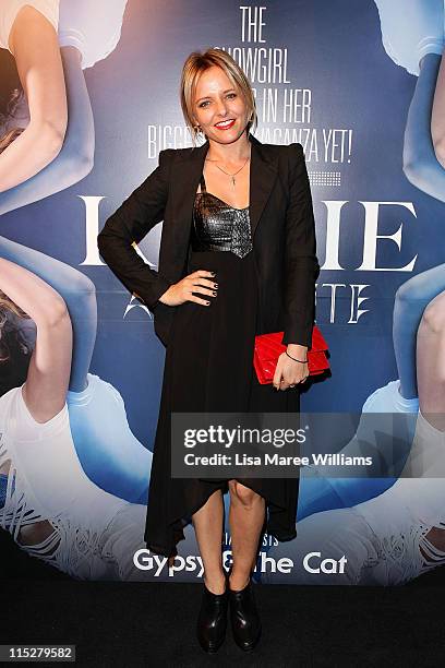 Zoe Badwi arrives at a Warner Music Australia party at Wildfire Circular Quay on June 6, 2011 in Sydney, Australia.