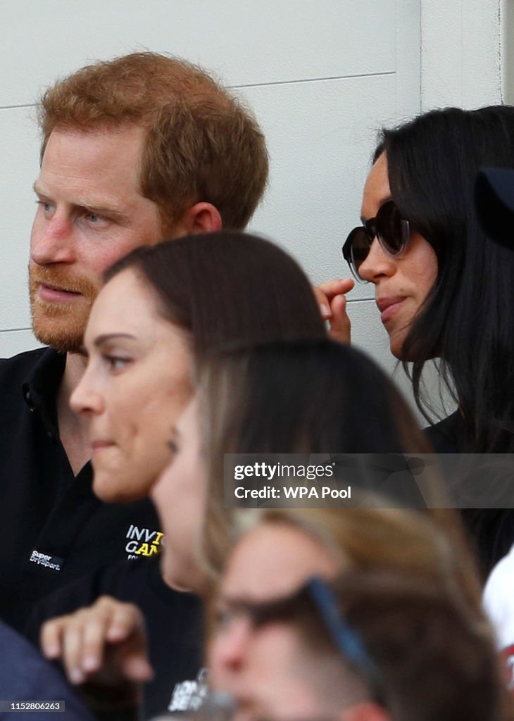 The Duke Of Sussex Attends The Boston Red Sox VS New York Yankees Baseball Game