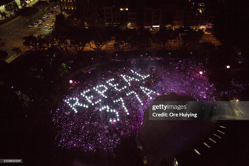 Singaporeans Celebrate Gay Pride During The Annual Pink Dot Event