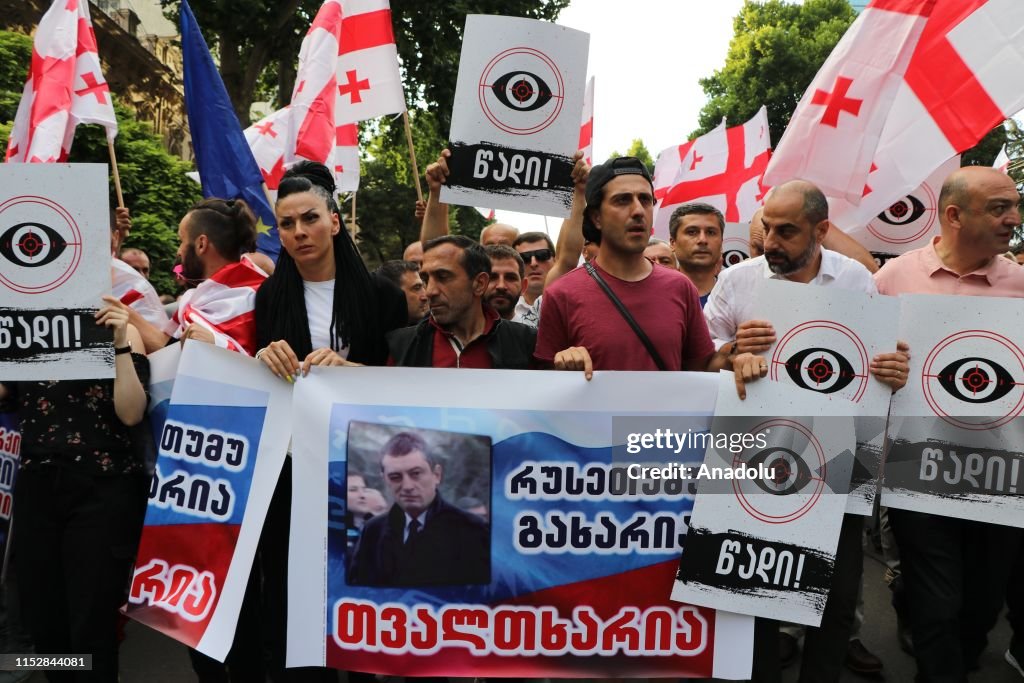 Protests continue in Tbilisi