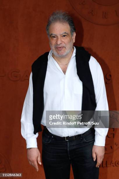 Raphael Mezrahi attends the 2019 French Tennis Open - Day Six at Roland Garros on May 31, 2019 in Paris, France.