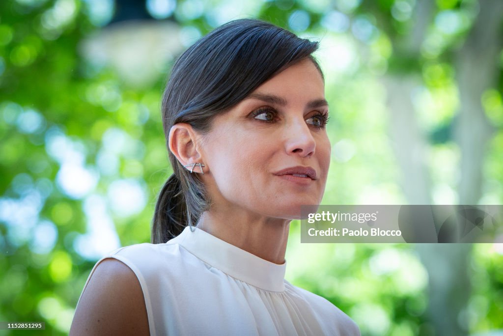 Queen Letizia Of Spain Attends The Opening of Madrid Book Fair 2019