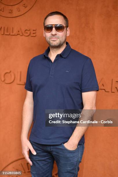 Fred Testot attends the 2019 French Tennis Open - Day Six at Roland Garros on May 31, 2019 in Paris, France.