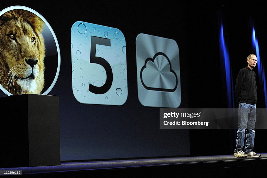 Steve Jobs Introduces iCloud Storage System At Apple's Worldwide Developers Conference