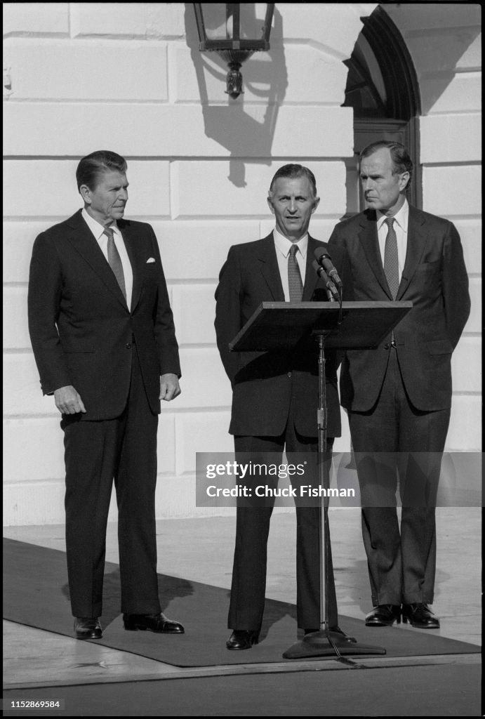 Prime Minister Seaga Speaks At The White House