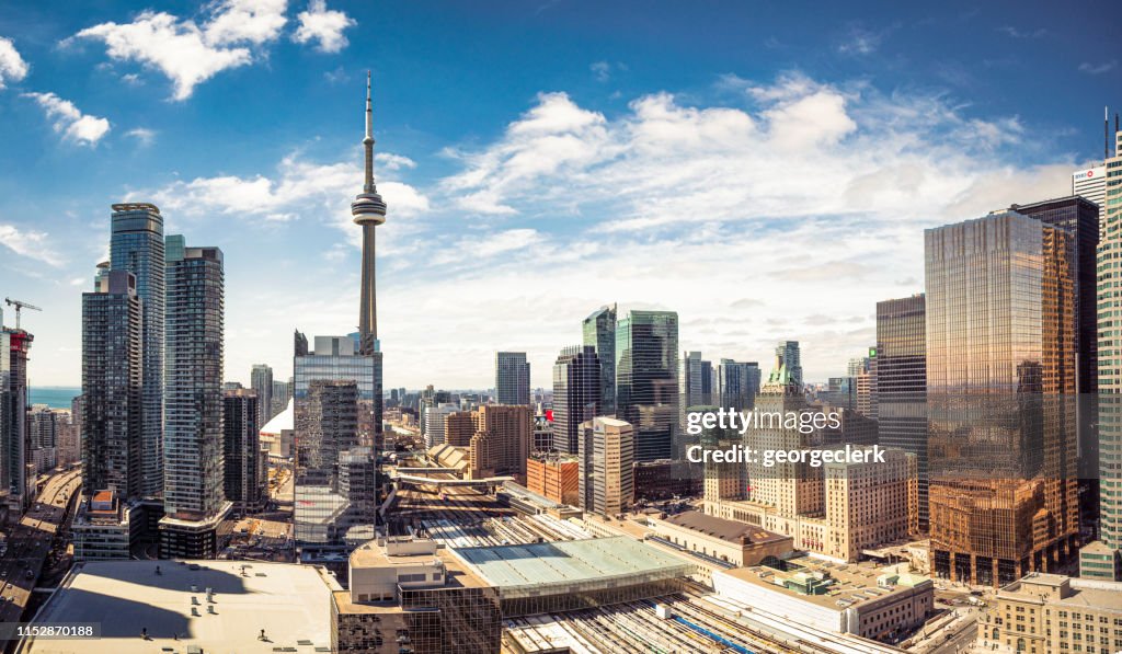 Panorama Skyline du centre-ville de Toronto