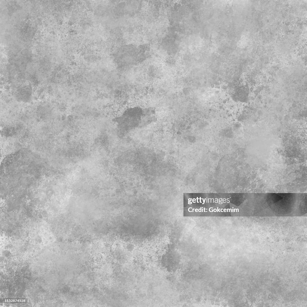 Gray and White Concrete Abstract Wall Texture. Grunge Vector Background. Full Frame Cement Surface Grunge Texture Background