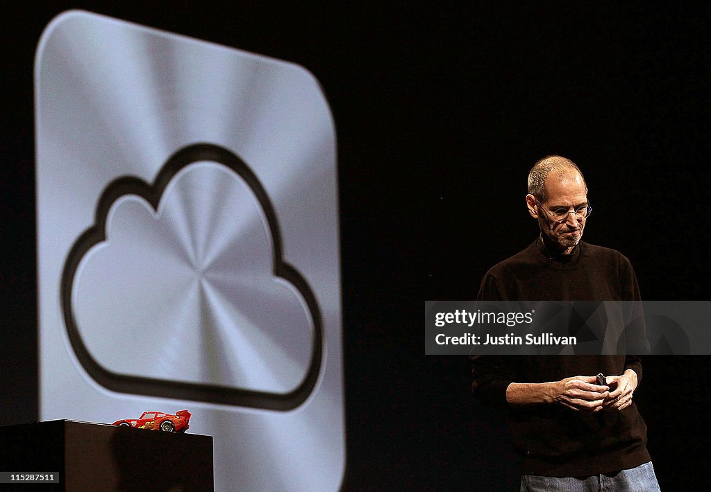 Steve Jobs Introduces iCloud Storage System At Apple's Worldwide Developers Conference