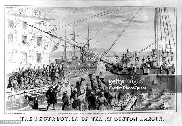 The Destruction Of Tea In Boston