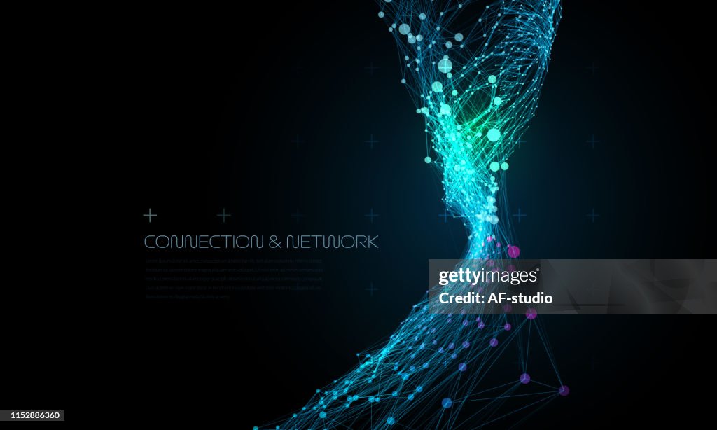 Abstract Network Background
