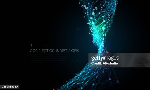abstract network background - simplicity concept stock illustrations
