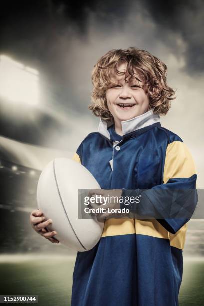 a child rugby player - amateur rugby stock pictures, royalty-free photos & images
