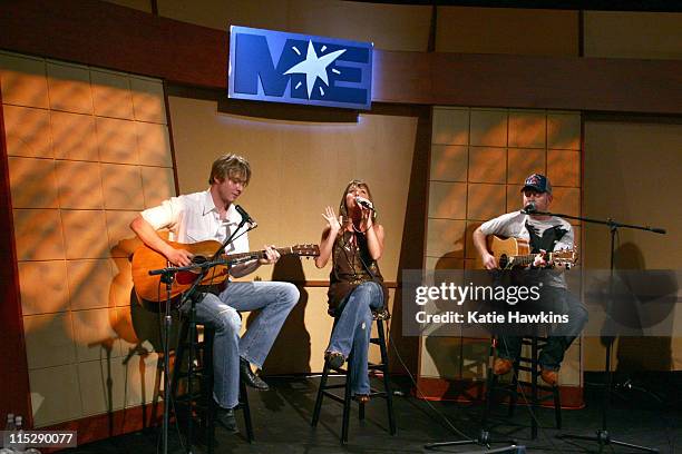 Angela Peterson and Band during 20th Annual SXSW Film and Music Festival - ME Television/DirtyChildren.Us Orange Room - Day 4 - LIVE! in Studio at ME...