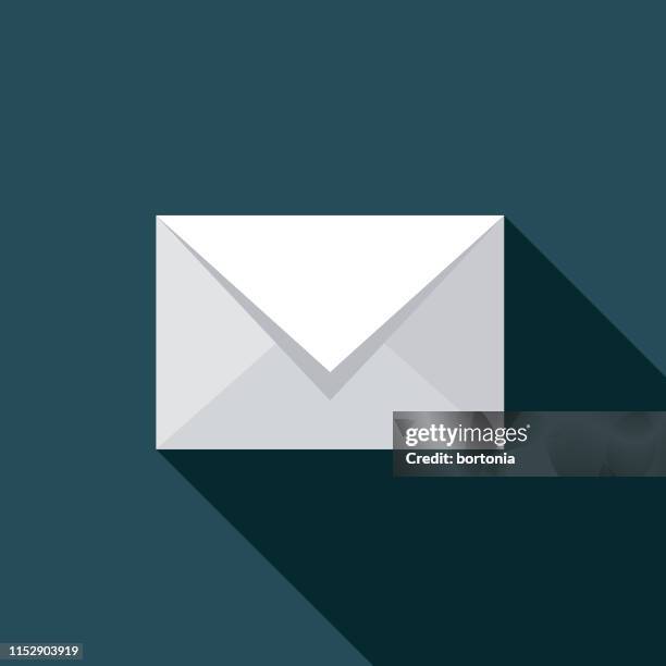 stockillustraties, clipart, cartoons en iconen met pictogram voor e-mail klanten service - envelop