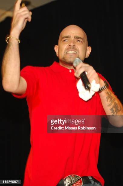 Mic Boogie performs on stage at the " We Hear The Future" at the Billboard R&B Hip-Hop Conference at the Renaissance Hotel on November 30, 2007 in...