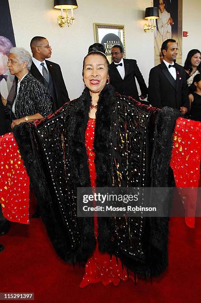 Xernona Clayton arrives to the 16th Annual Trumpet Awards at the Atlanta Civic Center January 13, 2008 in Atlanta, Georgia.