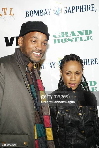 Will Smith and Jada Pinkett-Smith during "ATL" Special New York Screening - March 27, 2006 at Tribeca Cinemas in New York, New York, United States.