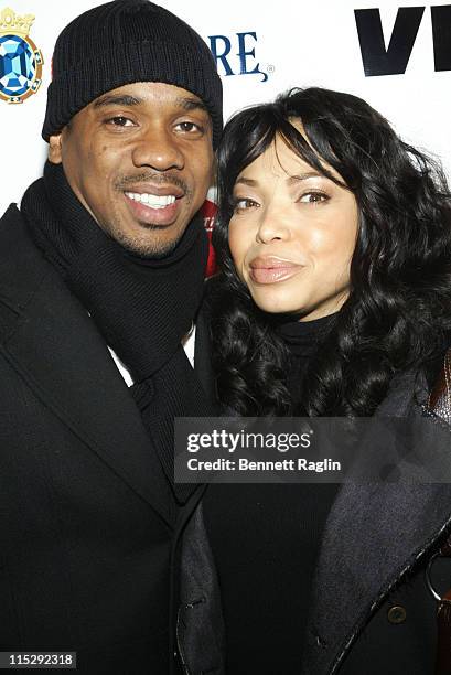 Duane Martin and Tisha Campbell during "ATL" Special New York Screening - March 27, 2006 at Tribeca Cinemas in New York, New York.