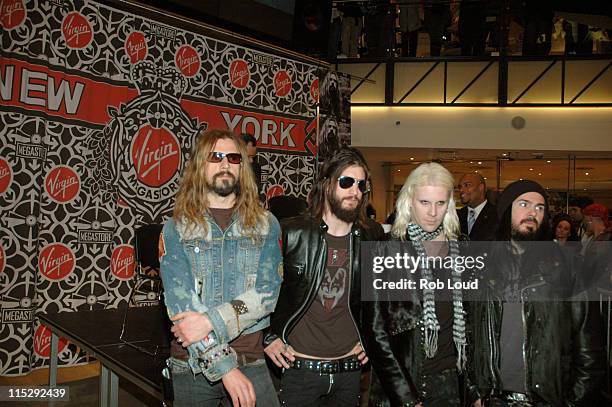 Rob Zombie, Tommy Clufetos, John 5 and Rob "Blasko" Nicholson