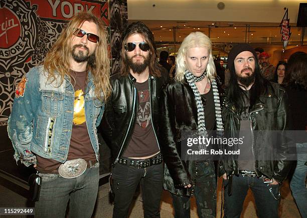 Rob Zombie, Tommy Clufetos, John 5 and Rob "Blasko" Nicholson