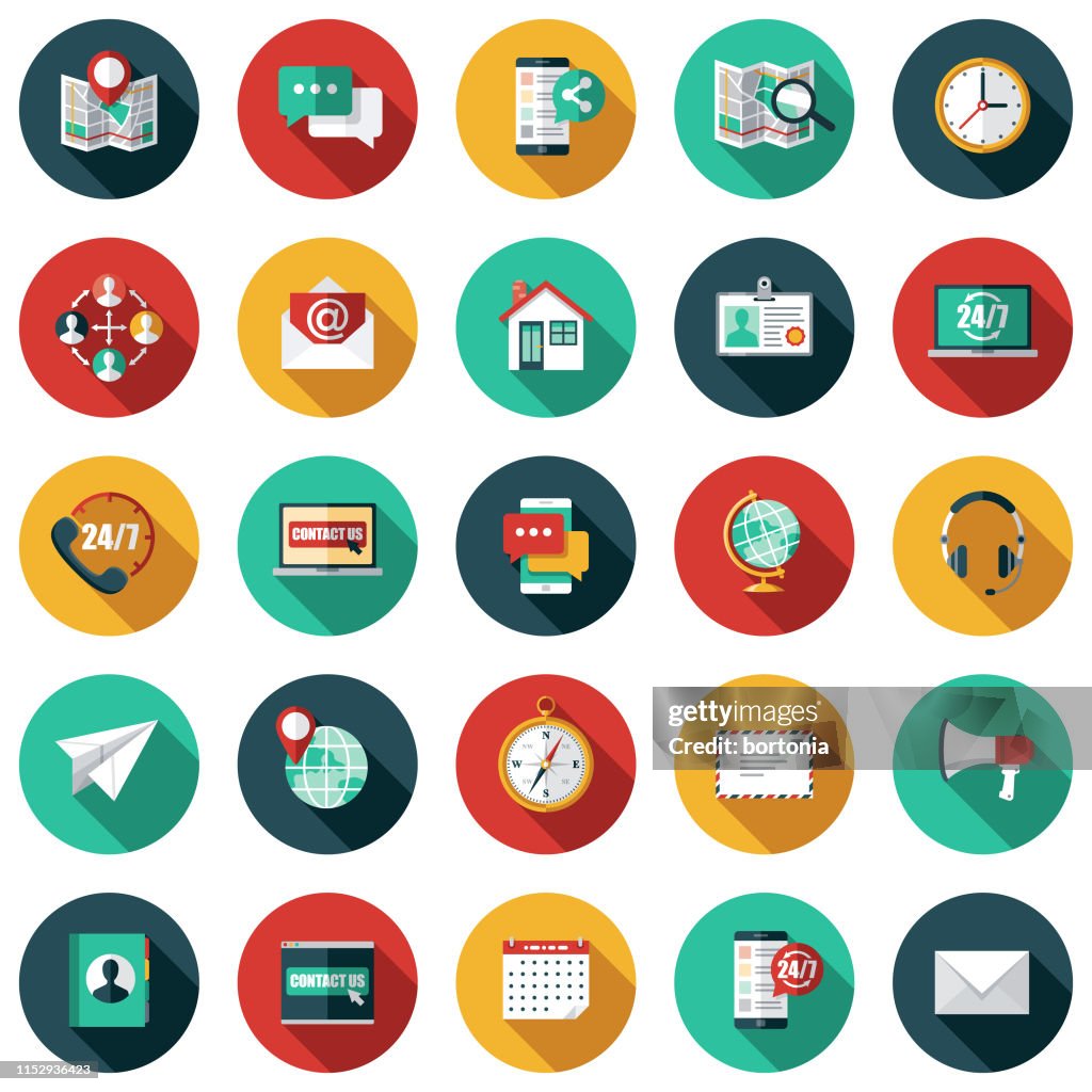 Customer Service Icon Set