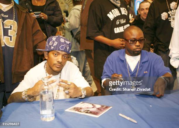 Mobb Deep during Mobb Deep Album Signing - May 2, 2006 at FYI in New York City, New York, United States.
