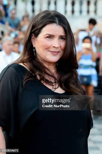 Julia Ormond attends the 65th Taormina Film Fest - Day 1 on June 30, 2019 in Taormina, Italy.