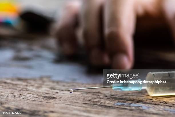 drugs,there are many kinds of drugs,,heroin,addictive substance - heroïne stockfoto's en -beelden