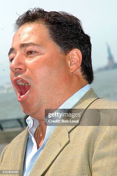 Daniel Rodriguez during Indianapolis 500 Winner Sam Hornish Jr. Rings the Closing Bell at the New York Board of Trade at New York Board of Trade in...