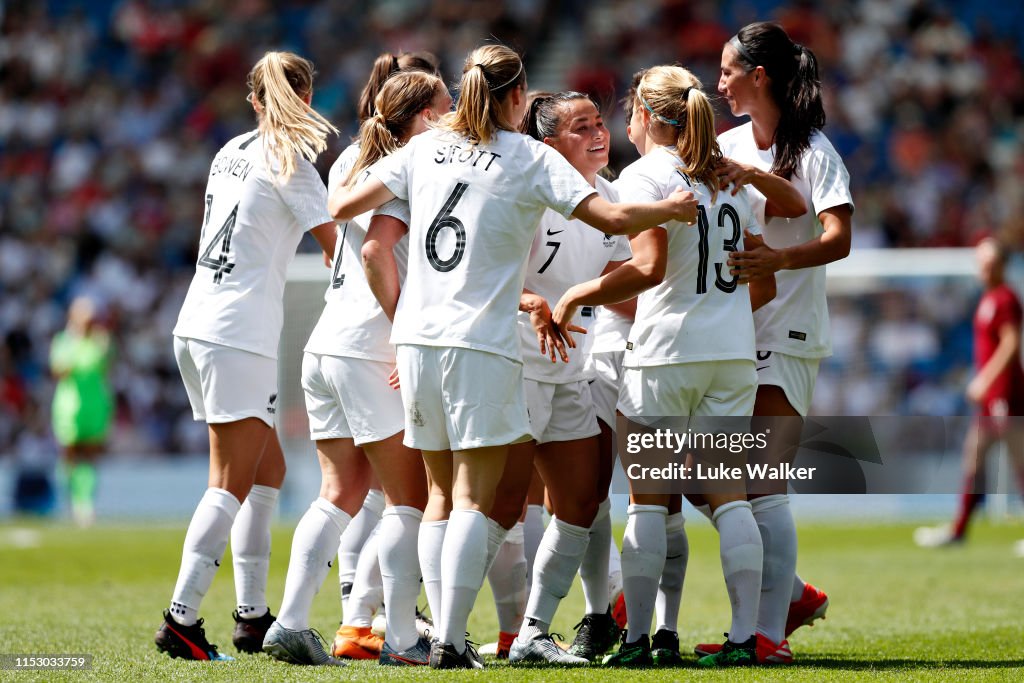 England Women v New Zealand Women - International Friendly