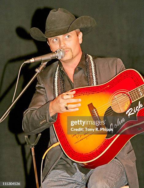 John Rich of Big & Rich during CMA Music Festival - Big & Rich Country Music Hall of Fame Museum Donation Ceremony - June 8, 2006 at Country Music...