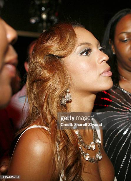 Beyonce during Jay-Z Celebrates the 10th Anniversary of "Reasonable Doubt" - Inside at Rainbow Room in New York, United States.