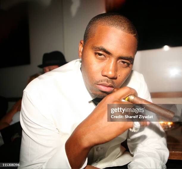 Nas during Kelis Birthday Party at 007 in New York, United States.