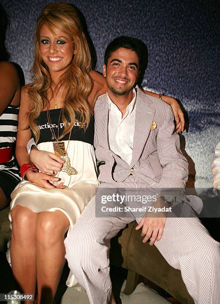 Aubrey O'Day of Danity Kane and Dj Cassidy during 2006 MTV Video Music Awards - Designer Lotta Stensson and Danity Kane Host a Pre-Awards Soiree at...