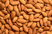 Almond, Backgrounds, Nut - Food, Textured, Harvesting
