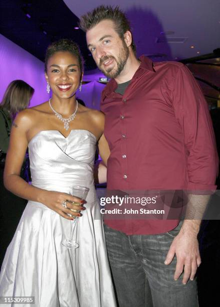 Marsha Thomason and Jabba during 36 Degrees Opening - July 26, 2006 at Star City Casino in Sydney, NSW, Australia.