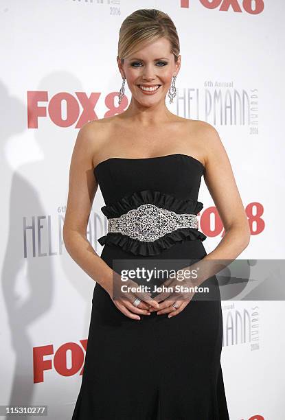 Sophie Faulkner during 6th Annual Helpmann Awards at Lyric Theatre, Star City in Sydney, NSW, Australia.