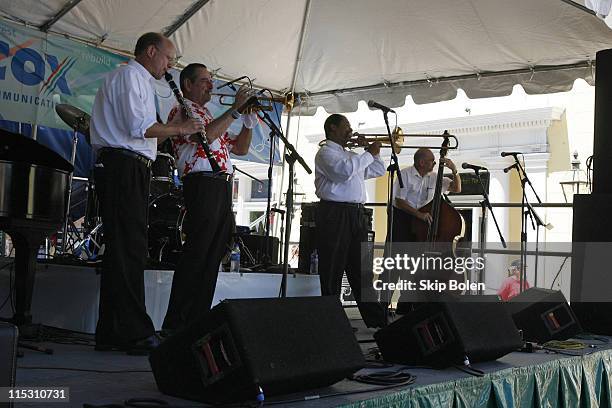 Chris Clifton and His All-Stars during Jazz Centennial Celebration Presents: Satchmo Summerfest 2006 - Day 3 at French Market in New Orleans,...