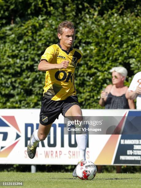 Tom Plezier of NAC Breda during the Pre-season Friendly match between Zundertse Selectie and NAC Breda at Sportpark De Wildert on June 29, 2019 in...