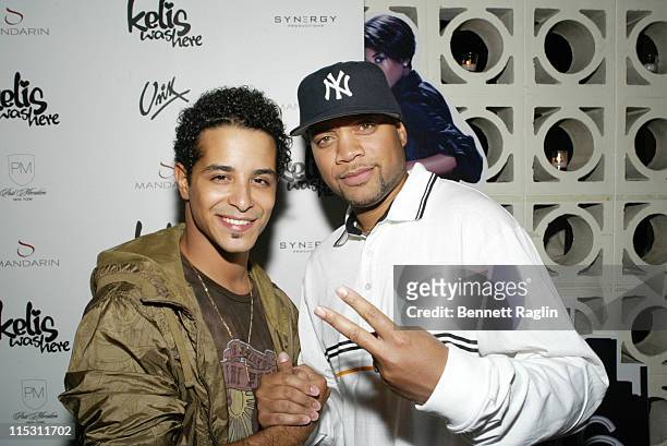 Mario Vazquez and Kerry Krucial Brothers during 2006 MTV Video Music Awards - Pre-VMA Party Hosted by Kelis at PM in New York City, New York, United...