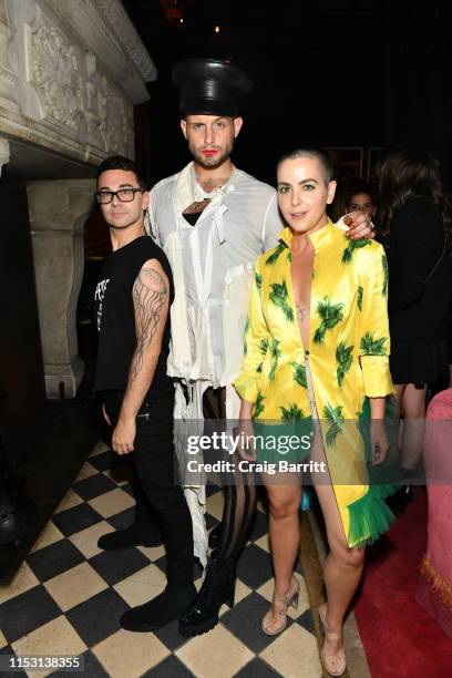 Christian Siriano, Bethany C. Meyers and Nico Tortorella attends Rose Bar Pride Party hosted by Christian Siriano, Bethany C. Meyers and Nico...