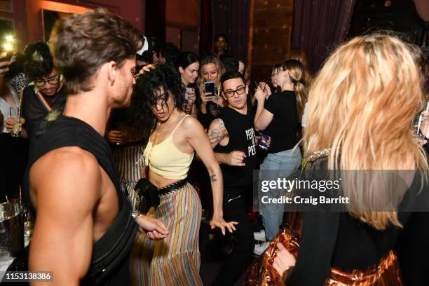 Christian Siriano attends Rose Bar Pride Party hosted by Christian Siriano, Bethany C. Meyers and Nico Tortorella at Rose Bar at Gramercy Park Hotel...