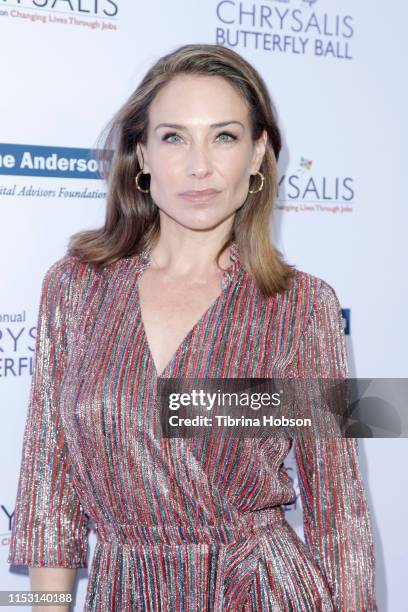 Claire Forlani attends the 18th annual Chrysalis Butterfly Ball on June 01, 2019 in Brentwood, California.